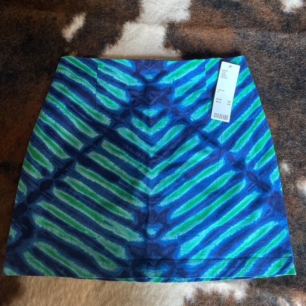 NWT Urban outfitters abstract print mini skirt